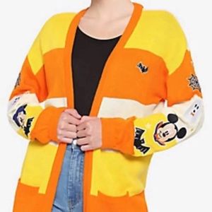 Hot Topic Candy Corn Disney cardigan - NWT
